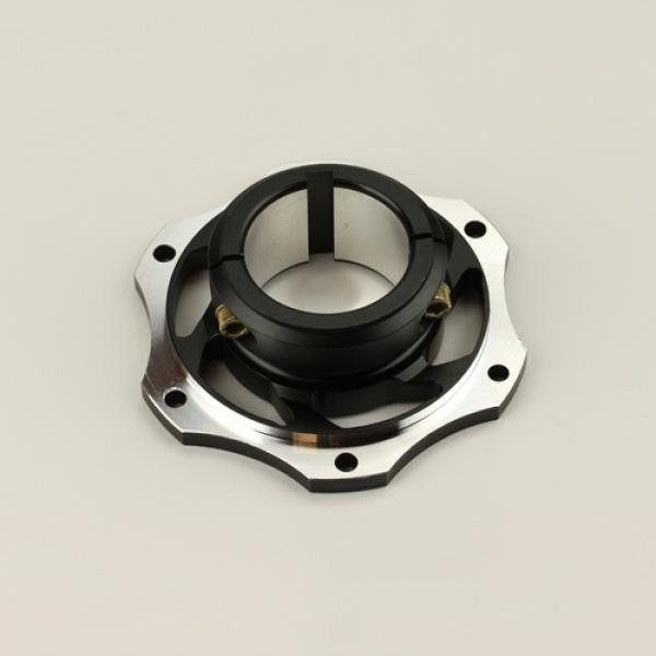 Bremsscheibenaufnahme Aluminium, 50mm Farbe, schwarz eloxiert